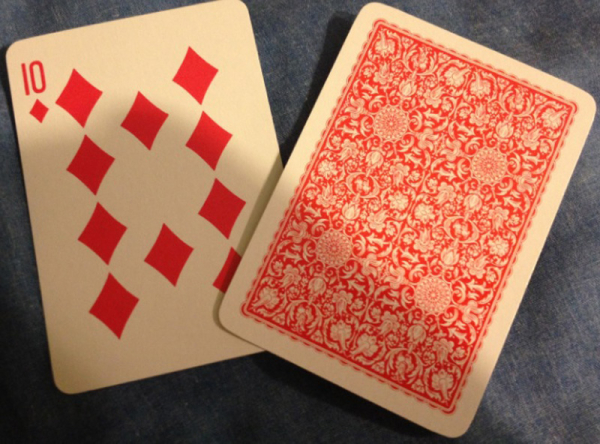 Zwei Karten Spiel - two card monte