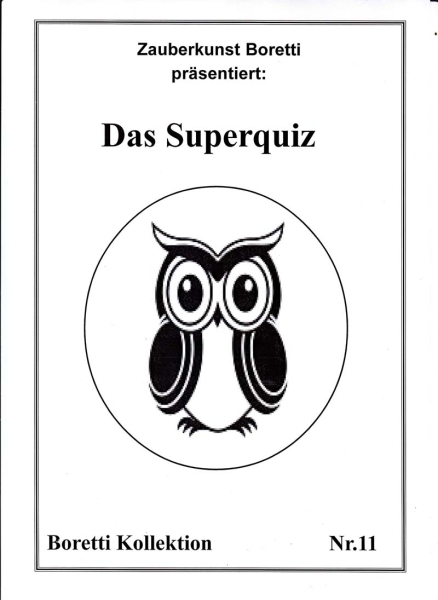 Borettis Superquiz -   komplett