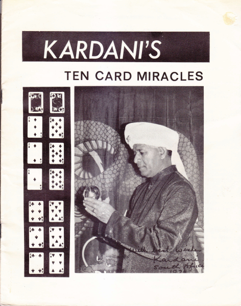 Kardanis ten card miracles