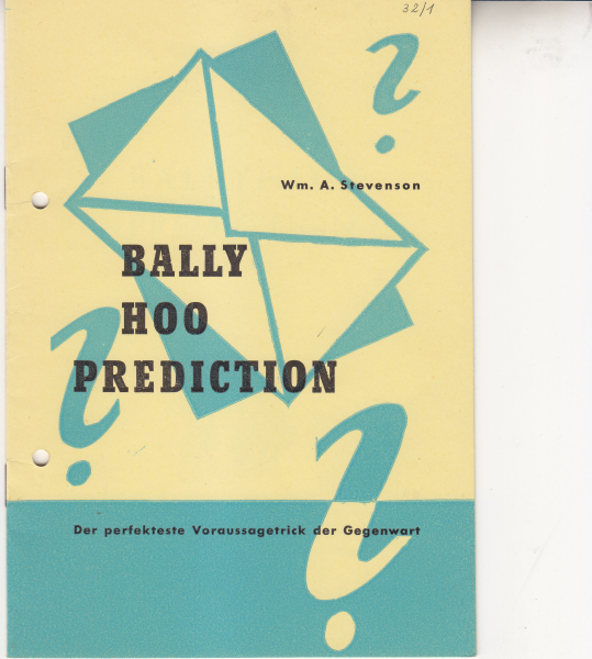 Bally Hoo Prediction