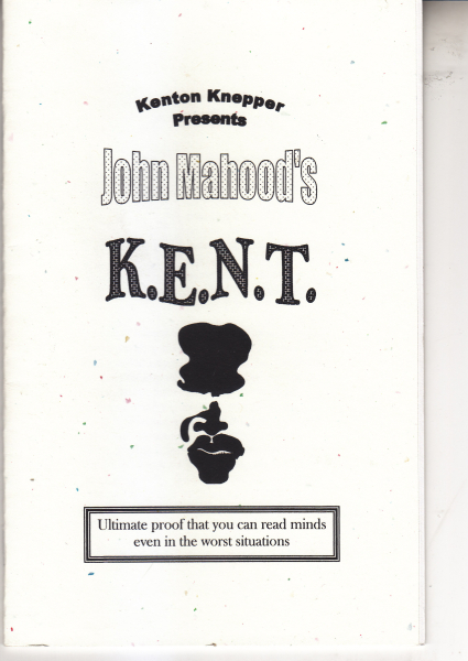 Kenton Knepper - John Mahoods KENT - engl.