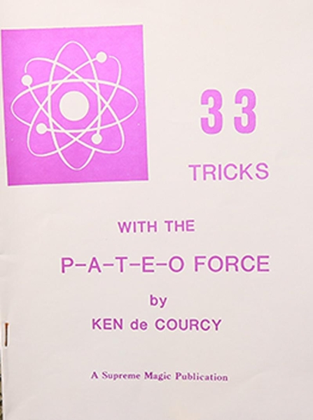 33 tricks with the Pateo Force von Ken de Courcy