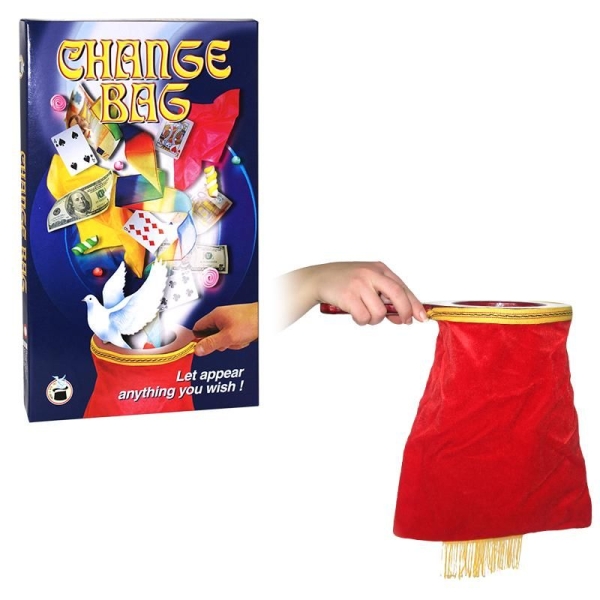 Changierbeutel - dreifach - mit Reißverschluss