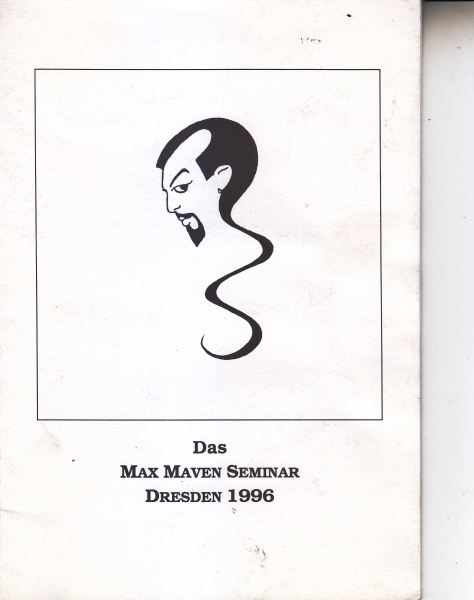 Max Maven Seminar 1996
