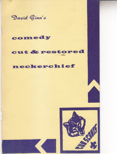 Comedy cut & restored handkerchief von Ginn