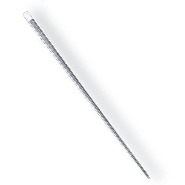 Erscheinender Stock silber - Kunststoff