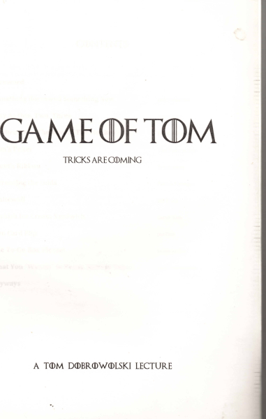 Game of tom