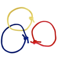 Drei Farben Seilringspiel