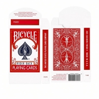 Bicycle Kartenboxen  leer - ROT